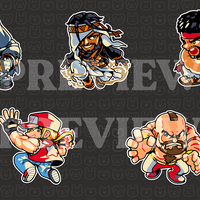 SF6 3" Stickers - Thumbnail 4