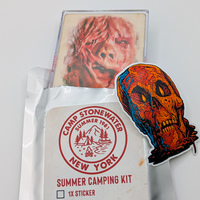 Cropsy - The Burning - Horror Movie - Custom Wooden Trading Card - Thumbnail 5