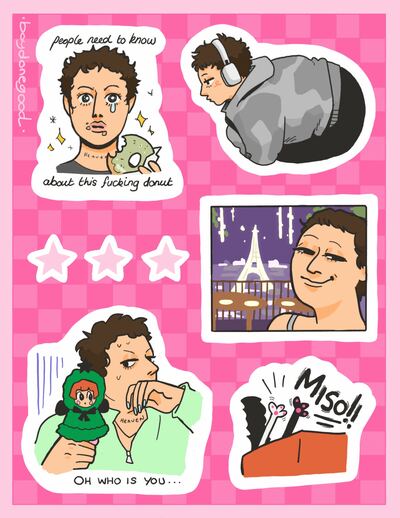 Vanilla Mace Sticker Sheet