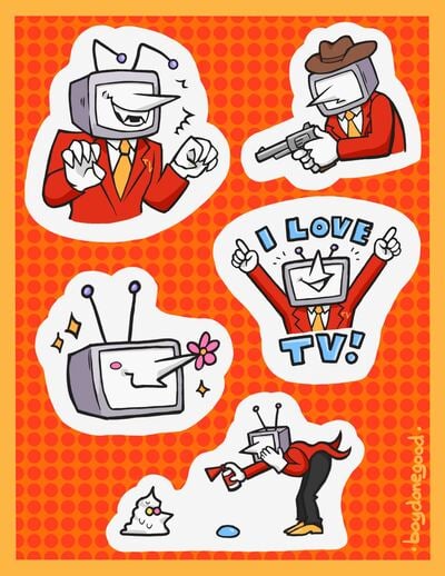 Tenna Sticker Sheet