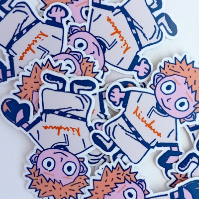 Summer drop sticker 