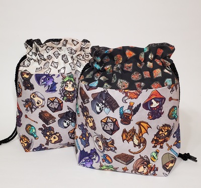 Tabletop Gamers Drawstring Bag