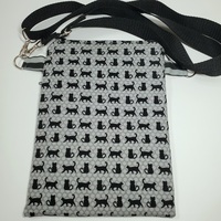 Black Cat Parade Crossbody Bag - Thumbnail 1