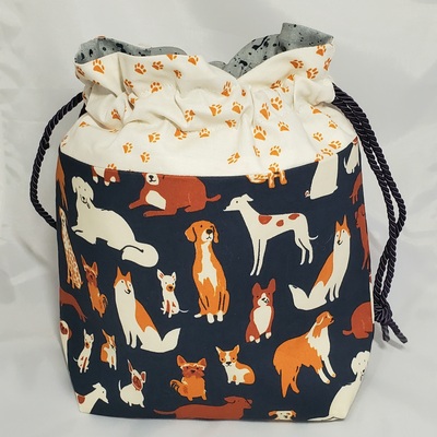 Doggo drawstring bag