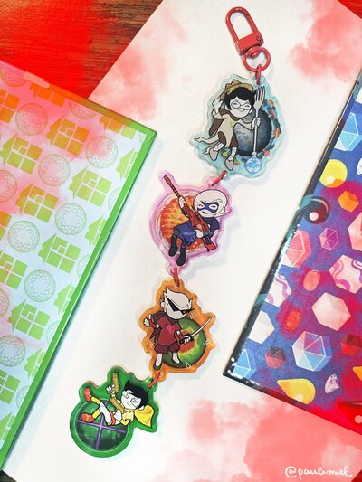 Homestuck Alpha Kids Linking Charm