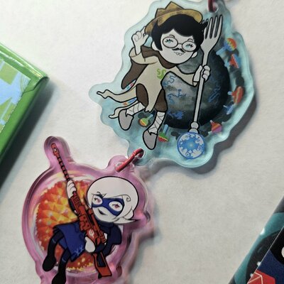 Homestuck alpha kids linking charm