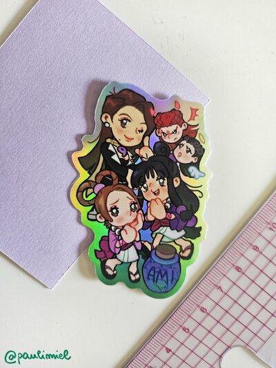 Ace Attorney - Fey Family Sticker