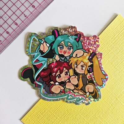 Vocaloid - triple baka sticker