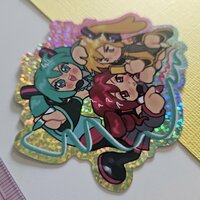 Vocaloid - Triple Baka Sticker - Thumbnail 1