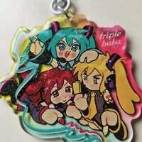 Vocaloid - Triple Baka Keychain - Thumbnail 1