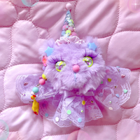 Candy clown Bear Hair Clip - Thumbnail 3