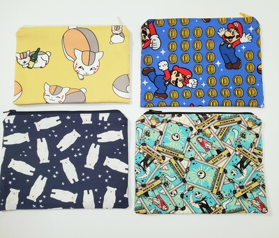 Zipper Pouches (Assorted)