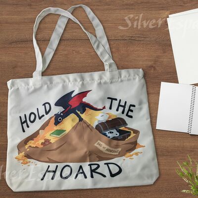 Hold the hoard tote bag