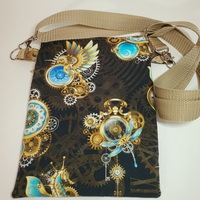Steampunk Animals Crossbody Bag - Thumbnail 1