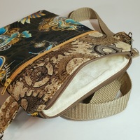 Steampunk Animals Crossbody Bag - Thumbnail 2