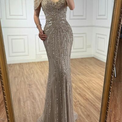 Elegant sequins lace mother of the bride/ groom dresses formal evening dress