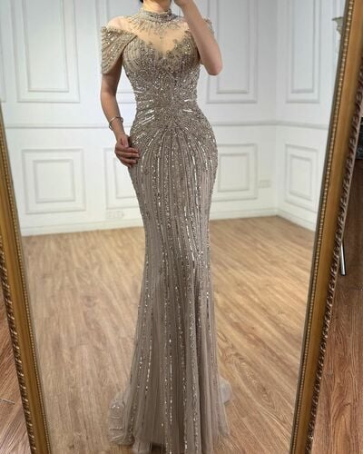 Elegant Sequins Lace Mother Of The Bride/ Groom Dresses Formal Evening Dress