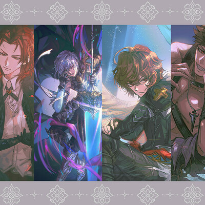 Gbf illustration fanbook 2 - sky's end