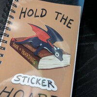 Hold the Sticker Hoard - Sticker Book - Thumbnail 1