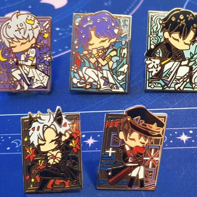 Lads sleeping enamel pins