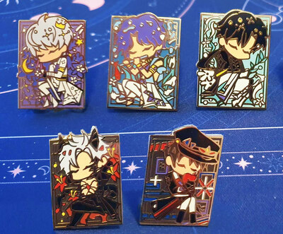 LADS Sleeping Enamel pins