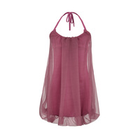 Halter neck mesh bud skirt - Thumbnail 2