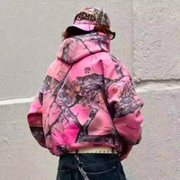 PINK REAL TREE HOODIE - Thumbnail 1