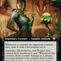 Mari, the Killing Quill - Artist Proof, MTG Streets of New Capenna - Thumbnail 1