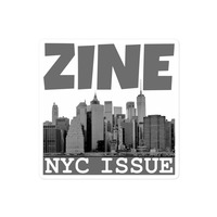 Zine New York Vinyl Sticker - Thumbnail 1