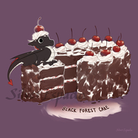 Dragon Trio - Cake Collection 8" x 8" Medium Prints - Thumbnail 3