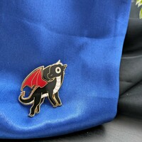 Hermann the Dragon - Plush Keychain & Enamel pin - Thumbnail 2