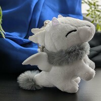 Dragon Trio - Set of 3 Plush Keychains - Thumbnail 1