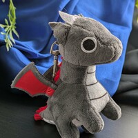 Dragon Trio - Set of 3 Plush Keychains - Thumbnail 3