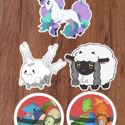 Pokémon sticker collection