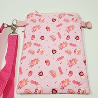 Kawaii Strawberry Desserts Crossbody Bag - Thumbnail 1