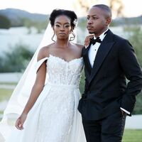 Elegant Wedding Dress, Mermaid Beading Crystals African Girls Bridal Dress Bridal Gown - Thumbnail 1