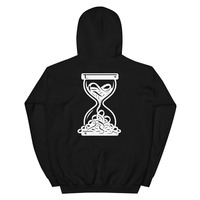 Metamelos Static Skull Hoodie  Embroidered Chest, Hourglass Tape Print - Thumbnail 36