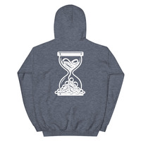 Metamelos Static Skull Hoodie  Embroidered Chest, Hourglass Tape Print - Thumbnail 41