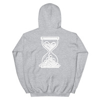 Metamelos Static Skull Hoodie  Embroidered Chest, Hourglass Tape Print - Thumbnail 46