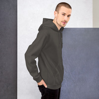Metamelos Static Skull Hoodie  Embroidered Chest, Hourglass Tape Print - Thumbnail 73