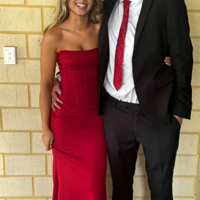 Strapless sheath red floor length prom dresses - Thumbnail 1