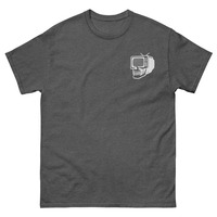 Metamelos Static Skull Tee  100% Cotton Unisex Streetwear T-Shirt - Thumbnail 4