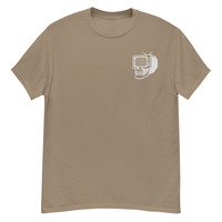 Metamelos Static Skull Tee  100% Cotton Unisex Streetwear T-Shirt - Thumbnail 19