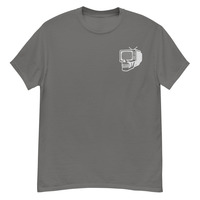 Metamelos Static Skull Tee  100% Cotton Unisex Streetwear T-Shirt - Thumbnail 20