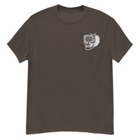 Metamelos Static Skull Tee  100% Cotton Unisex Streetwear T-Shirt - Thumbnail 21