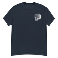 Metamelos Static Skull Tee  100% Cotton Unisex Streetwear T-Shirt - Thumbnail 24
