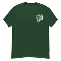 Metamelos Static Skull Tee  100% Cotton Unisex Streetwear T-Shirt - Thumbnail 25