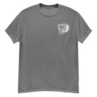 Metamelos Static Skull Tee  100% Cotton Unisex Streetwear T-Shirt - Thumbnail 26