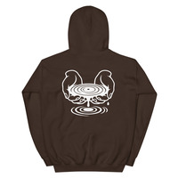 Metamelos "Drip Signal" Hoodie  Embroidered Static Skull Front, Record Pool Back Print - Thumbnail 66