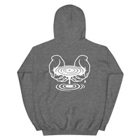 Metamelos "Drip Signal" Hoodie  Embroidered Static Skull Front, Record Pool Back Print - Thumbnail 75